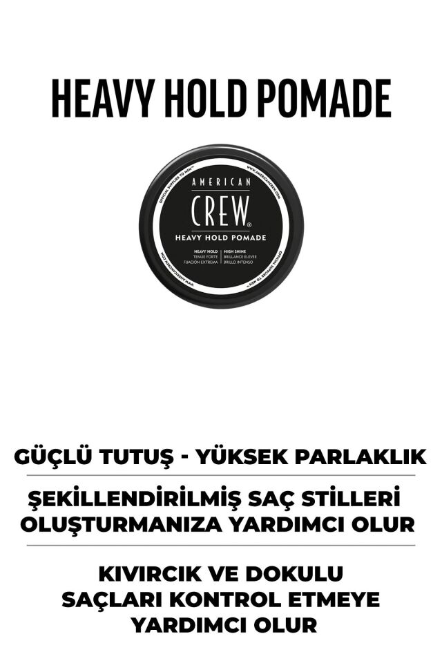 HEAVY HOLD POMADE 85G